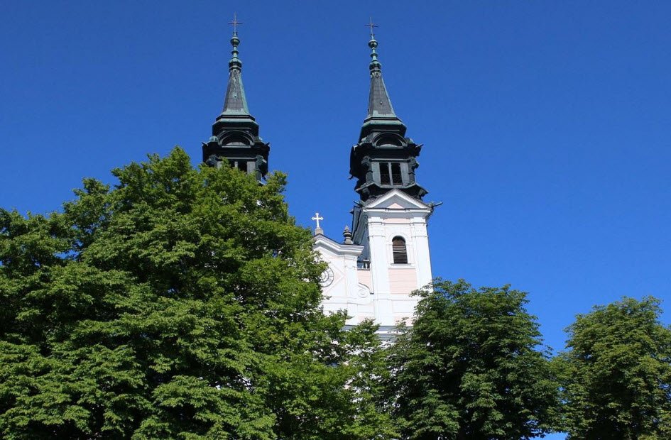 Pöstlingberg Pilgrimage Church &amp; Train, Linz, Upper Austria, Austria